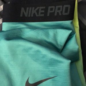 Green Nike Leggings